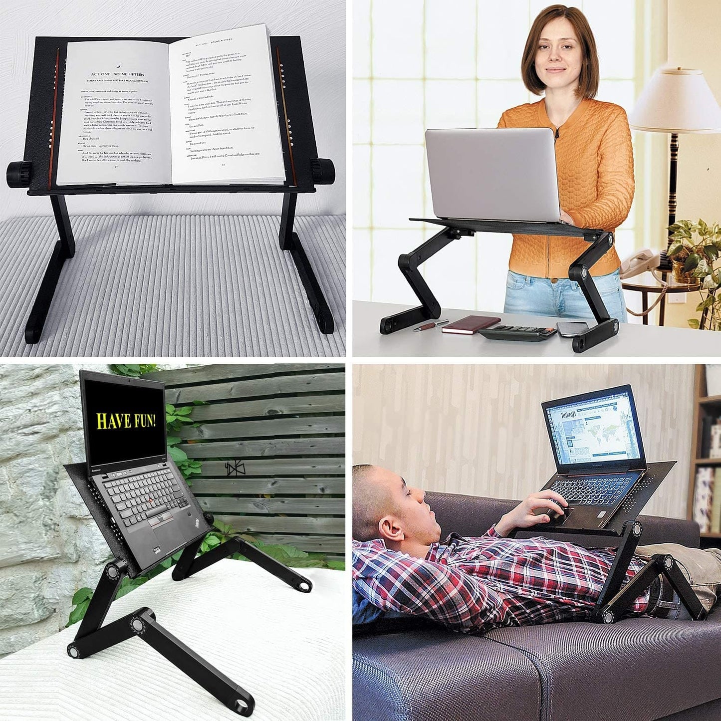 Support ordinateur portable, Contribue à utiliser votre ordinateur portable pour travailler, Wonder Worker Newton
