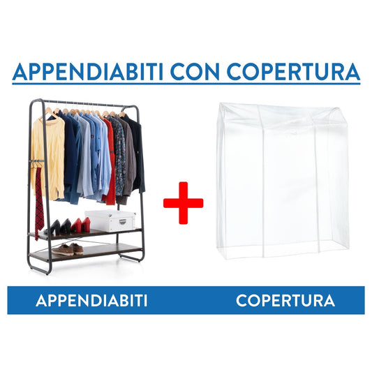 Armadio Tessuto, Rella Appendiabiti, Appendiabiti Robusto + Сopertura Appendiabiti, Tatkraft Anneli & Anwalt, 2