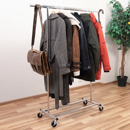 Stand Appendiabiti, Rella Appendiabiti, Appendiabiti con Ruote, Appendiabiti Robusto, Portata Max 90 kg, Tatkraft Danko, 2