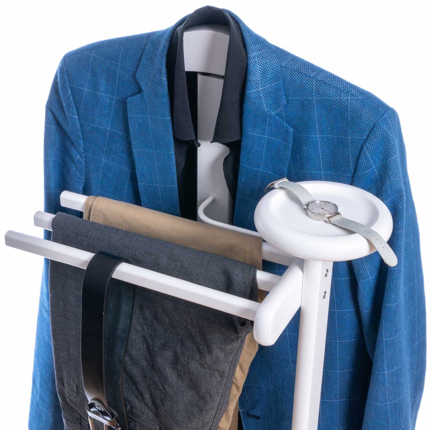 Tatkraft Graf Galan de noche para dormitorio Antiguo Madera Color Blanco