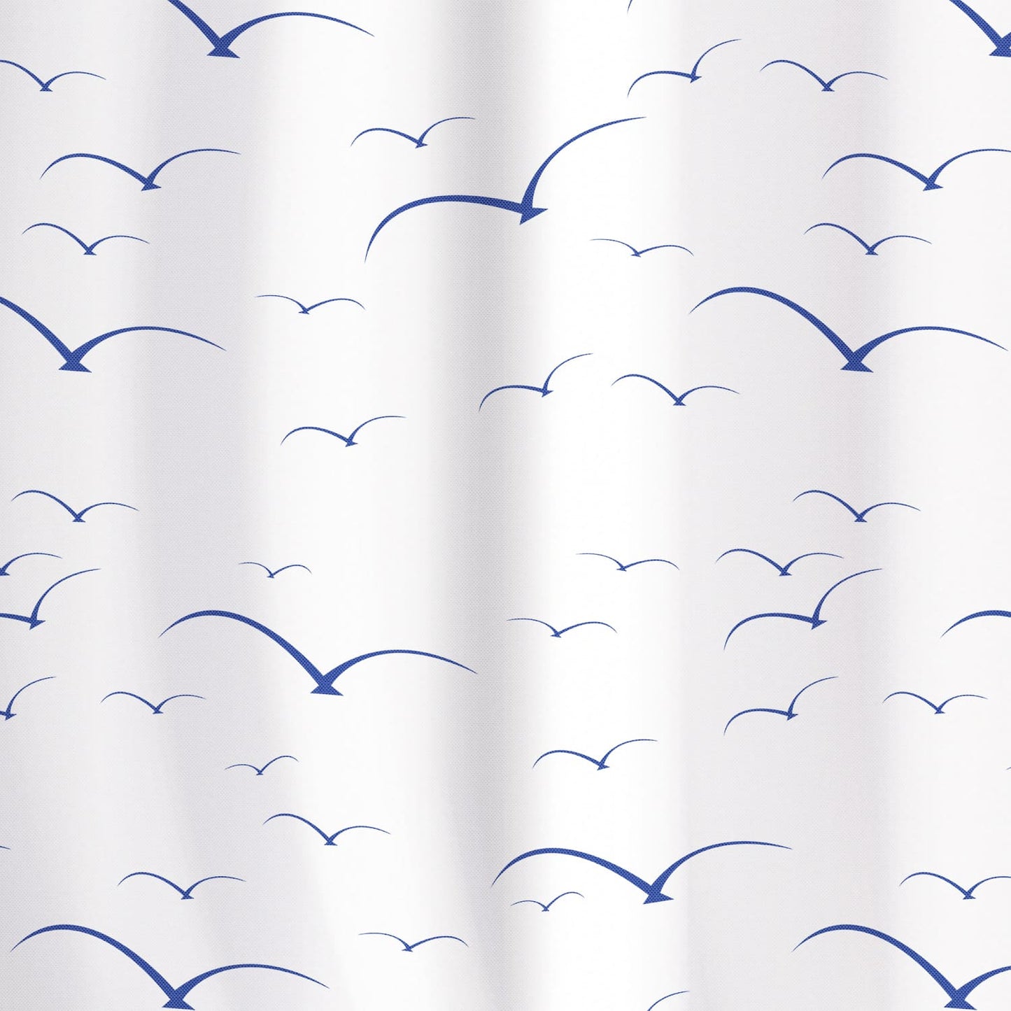 Duschvorhang, Duschvorhang Badewanne, Duschvorhang Textil, Duschvorhang Modern, Textil Polyester, Tatkraft Seagulls, 2