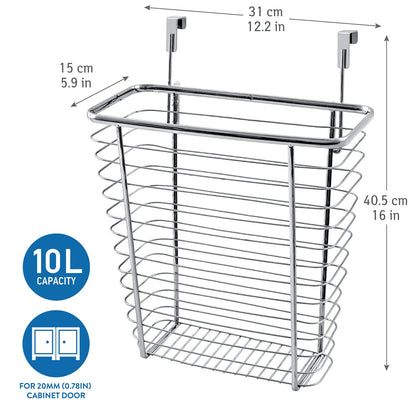 Über Tür Abfalleimer, Hängekorb, 10L Kapazität