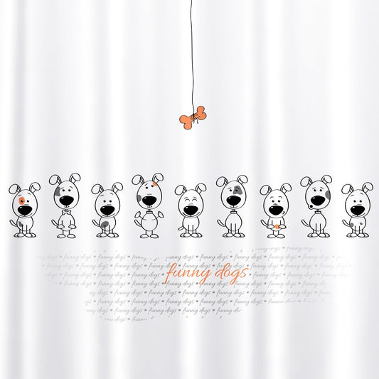 Cortina de Ducha de Poliéster Impermeable