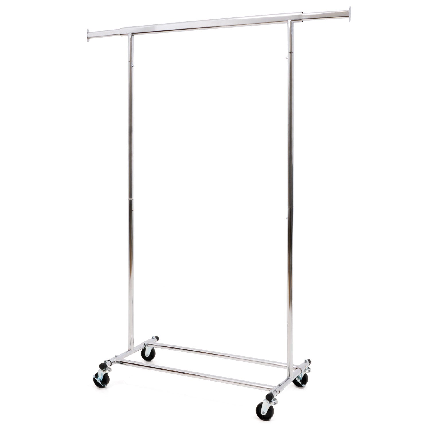 Clothes Rail Heavy Duty, Clothes Rail Industrial, 198 Lbs Capacity, Fast Assembly1 min,  Foldable, Extendable, Tatkraft Danko, 9