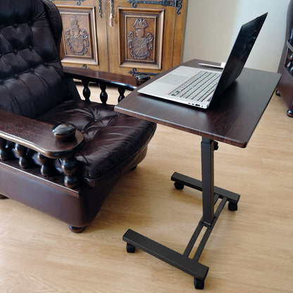 High Quality Mobile Laptop Stand Desk Adjustable Height 52-84 cm 4 casters (with locking device), Tatkraft Salute