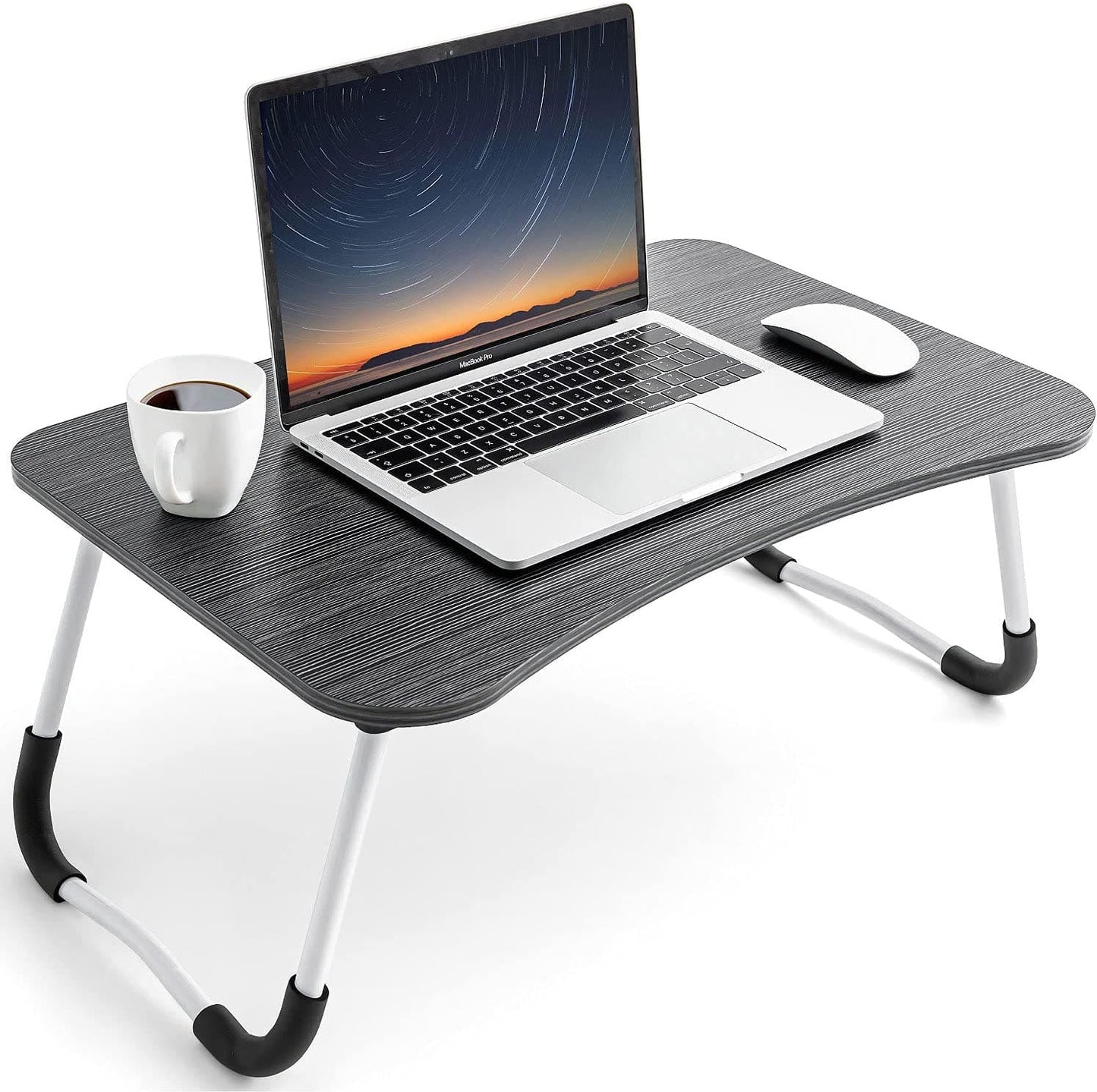 Large Foldable Lap Desk, Dining Breakfast Bed Tray, Home Office Laptop Stand, Tatkraft Olaf, 1