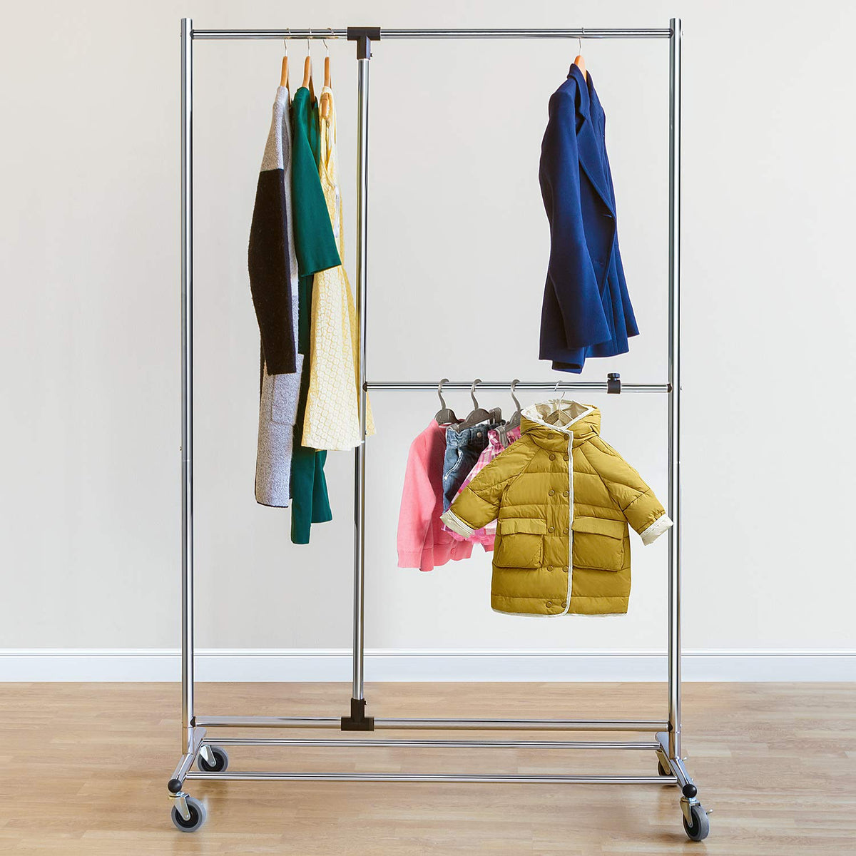 Kleiderständer Schwerlast Kleiderstange für lange Kleider & Kleidung - Stehdisplay für Einzelhandelsgeschäfte, Boutiquen, Hochzeitskleid Display Kleiderständer Schwerlast Kleiderstange für lange Kleider & Kleidung - Stehdisplay für Einzelhandelsgeschäfte, Boutiquen, Hochzeitskleid Display