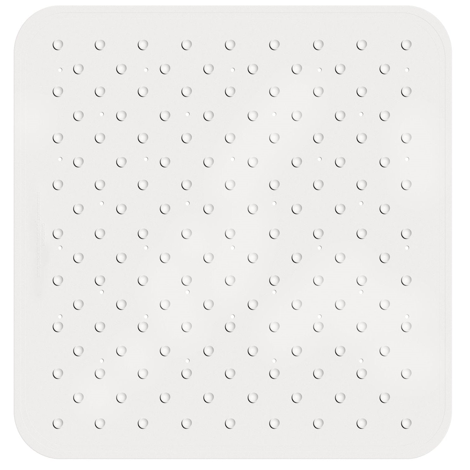 Non Slip Shower Mat with Suction Cups Anti-Fungal, Rubber, 55x55cm, Tatkraft Fine, 2