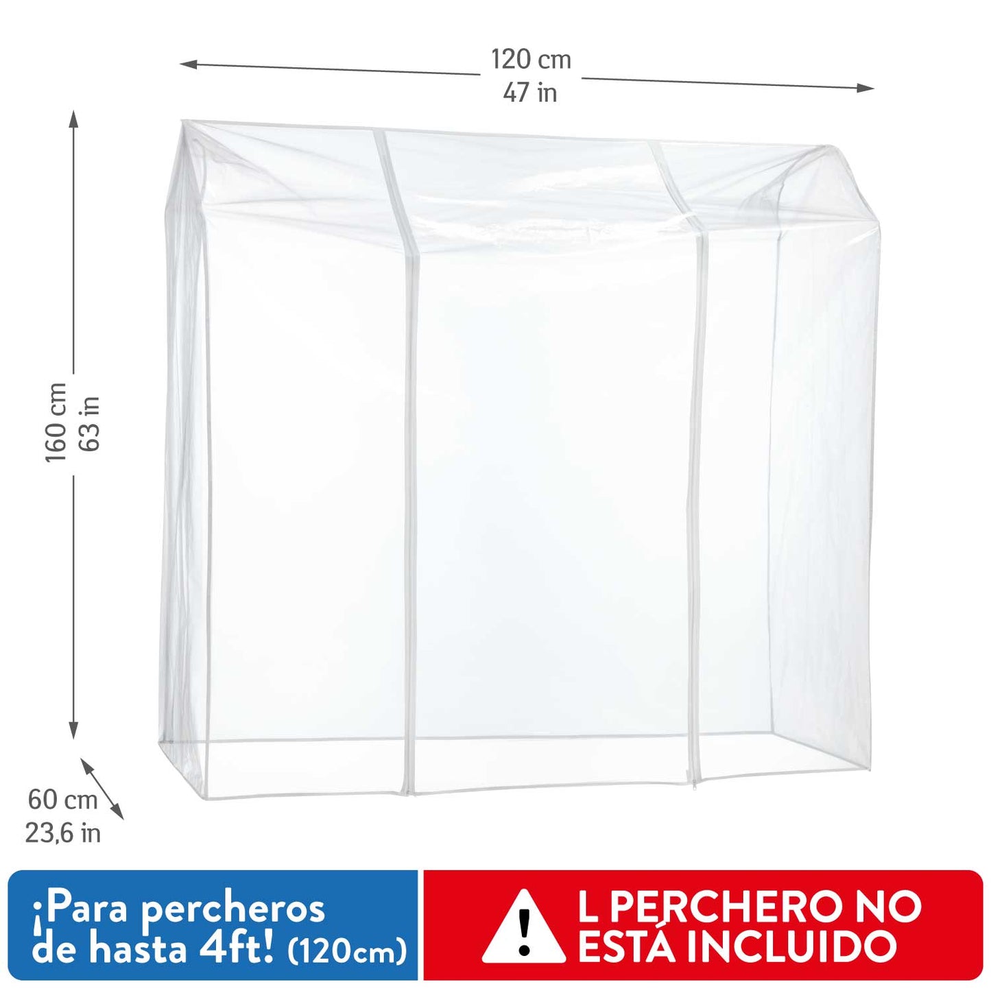 Funda para Percheros, Protección contra Polvo, Olores, Lluvia