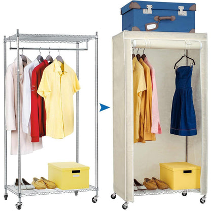 Faltschrank, Stoffschrank, Crème, Art moon Buffalo –