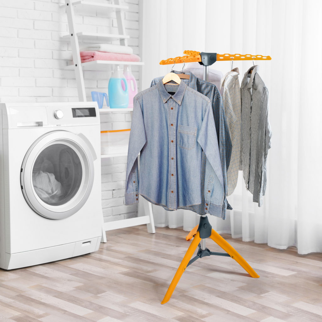 Sturdy Foldable Clothes Airer, Hangaway Clothes Hanger Stand
